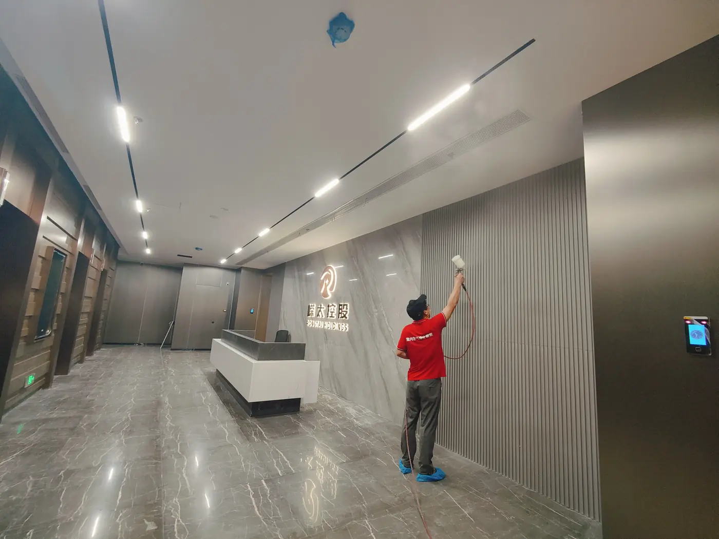 银清环保慈溪市施工现场实拍