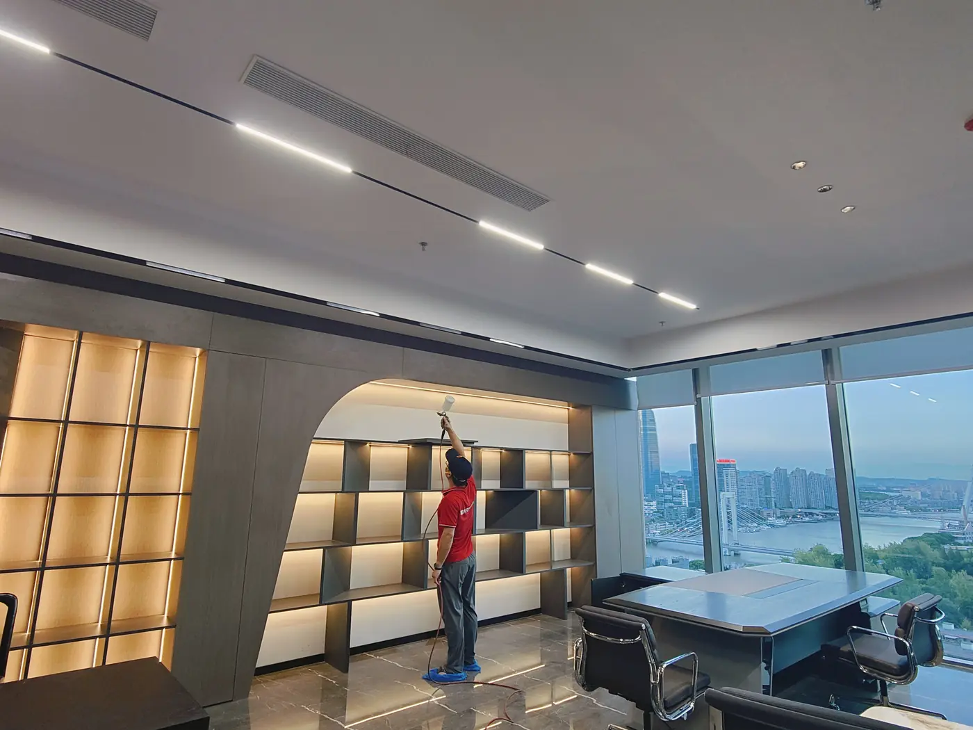 银清环保余姚市施工现场实拍