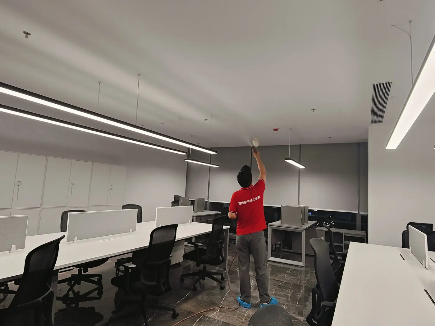 银清环保余姚市施工现场实拍