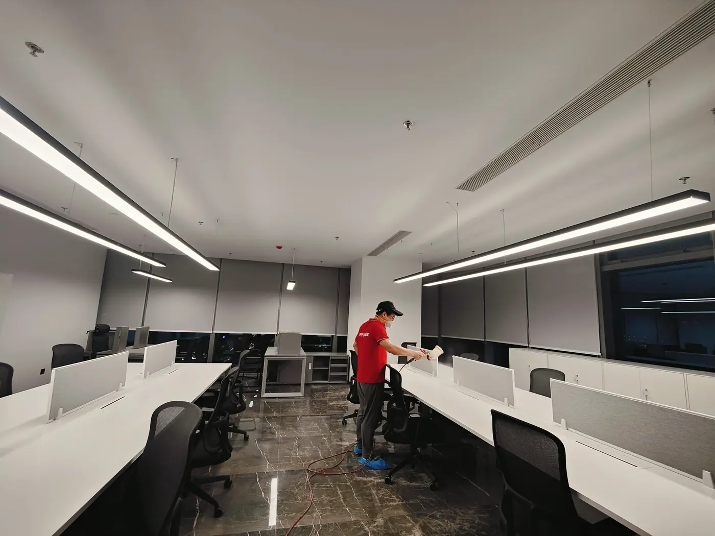 银清环保余姚市施工现场实拍