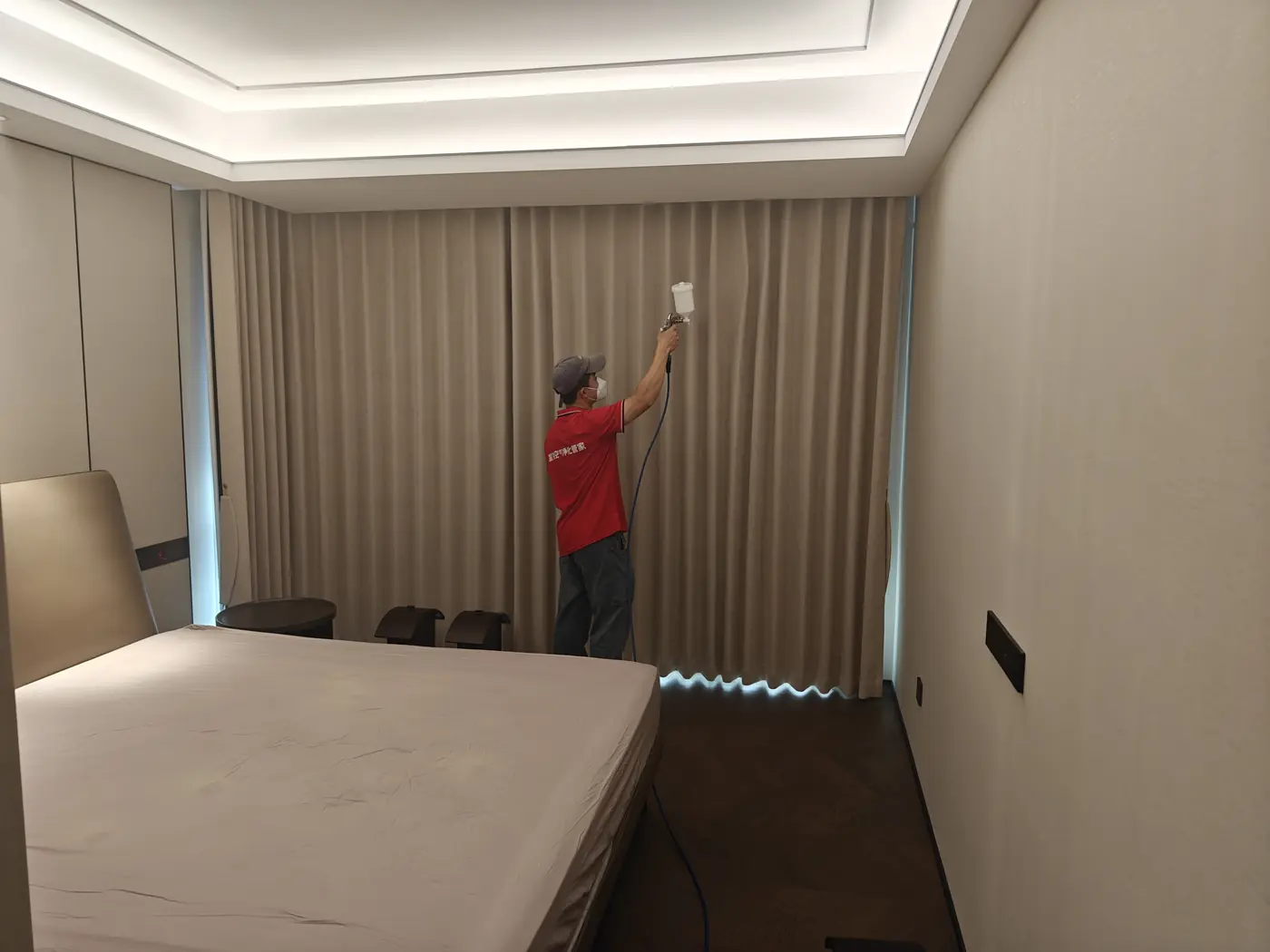 银清环保鄞州区施工现场实拍
