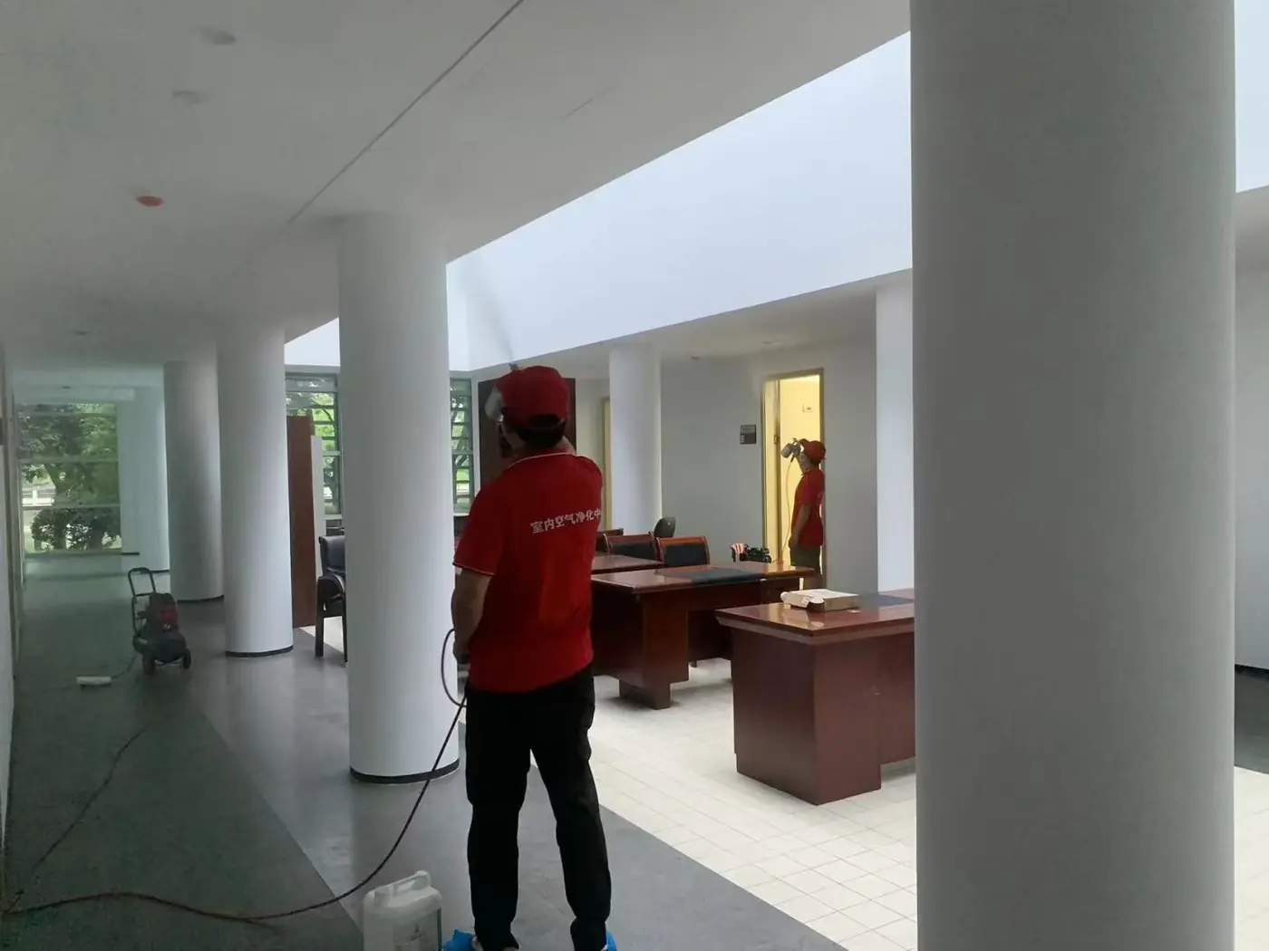 银清环保奉化区施工现场实拍